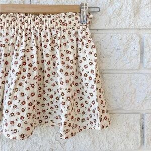Rylee + Cru Mae Skirt Floral Spice size 2/3